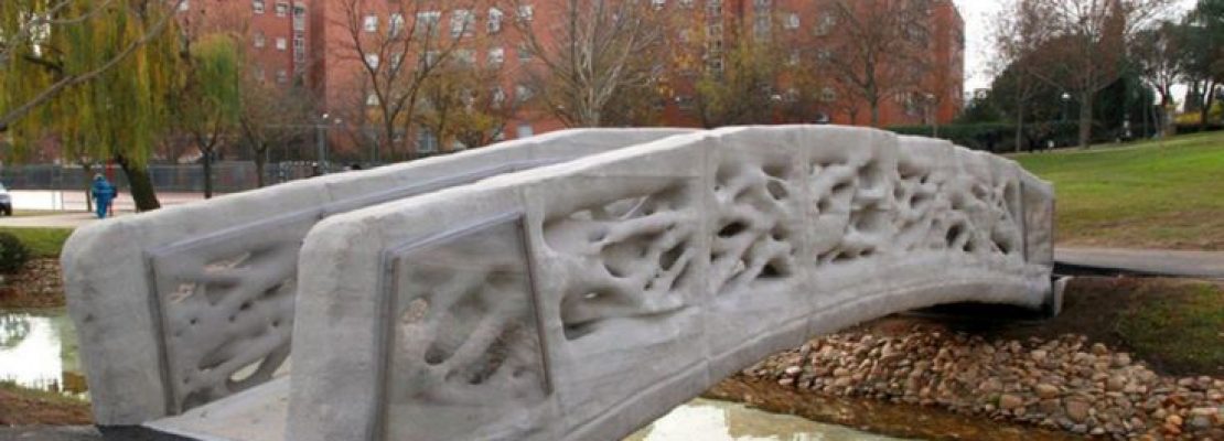 Η πρώτη 3D πεζογέφυρα στον κόσμο είναι γεγονός