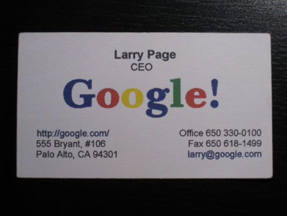 Google-larry-page-business-card