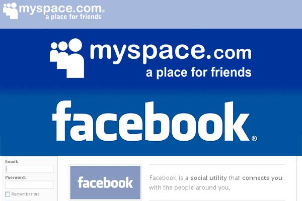 MySpaceFacebook