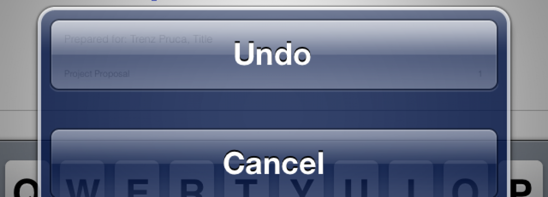 Το ξέρατε ότι το iPhone έχει μυστικό κουμπί undo;