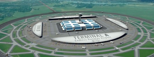 Ο κυκλικός διάδρομος είναι το μέλλον των αεροδρομίων