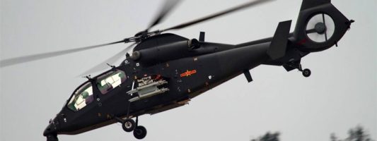 Κινεζικό επιθετικό ελικόπτερο έκανε την παρθενική του πτήση