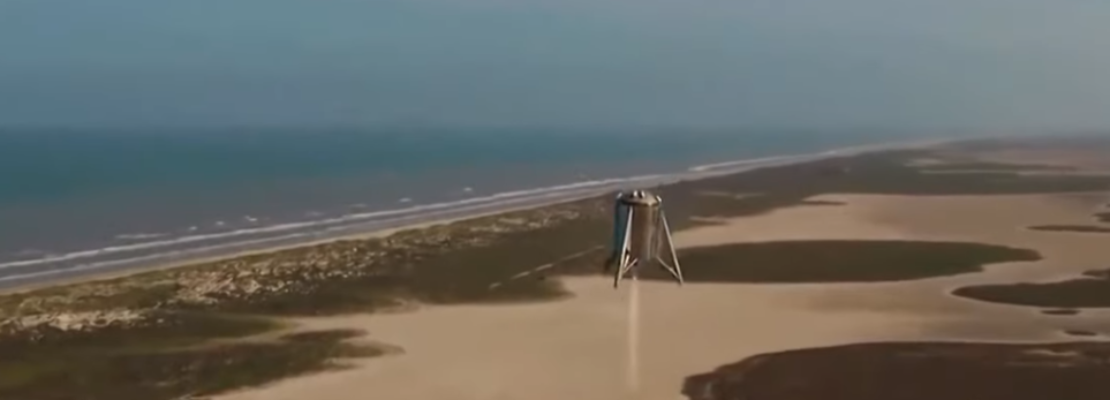 Φουτουριστικό βίντεο: Τo Starhopper της SpaceX πέταξε στα 150 μέτρα και προσγειώθηκε με ασφάλεια