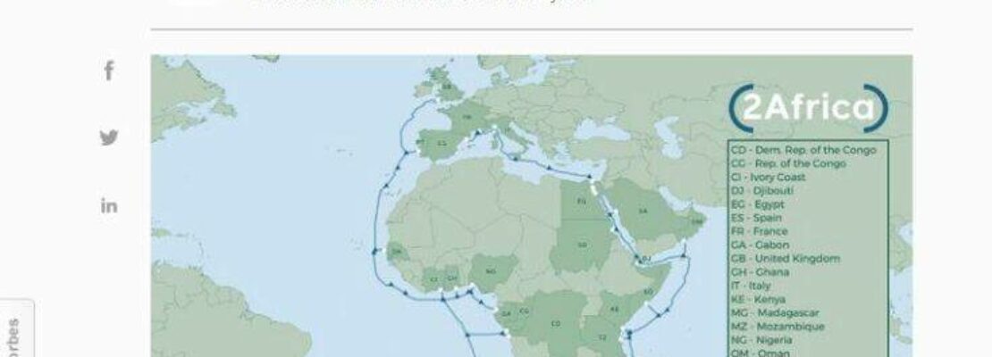 Το Facebook «κυκλώνει» την Αφρική με κολοσσιαίο υποθαλάσσιο καλώδιο 37.000 χλμ.