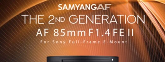 Η Samyang αποκαλύπτει το νέο φακό AF 85mm F1.4 FE II Prime 2ης γενιάς για Sony Full-Frame Mirrorless
