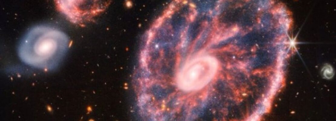 Το διαστημικό τηλεσκόπιο James Webb απαθανάτισε τον μακρινό γαλαξία Cartwheel