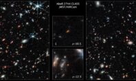 Το διαστημικό τηλεσκόπιο James Webb βρήκε δύο από τους πιο μακρινούς και απρόσμενα φωτεινούς γαλαξίες στο σύμπαν