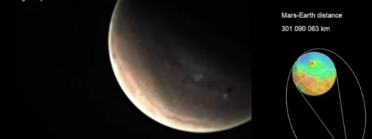 Ιστορική πρωτιά για τον Ευρωπαϊκό Οργανισμό Διαστήματος η ζωντανή εικόνα από τον Άρη