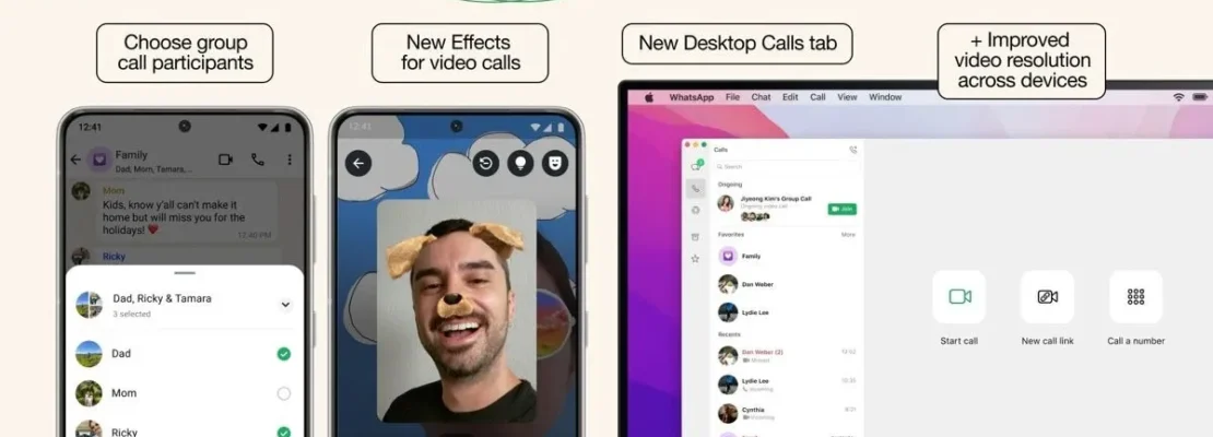 WhatsApp: Βελτιώνει σημαντικά την εμπειρία κλήσεων με νέες λειτουργίες