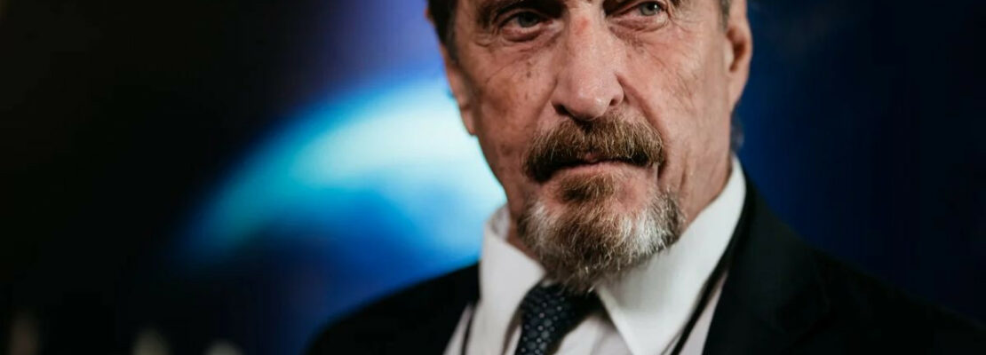 Ο John McAfee «επέστρεψε από τους νεκρούς» σε AI μορφή!