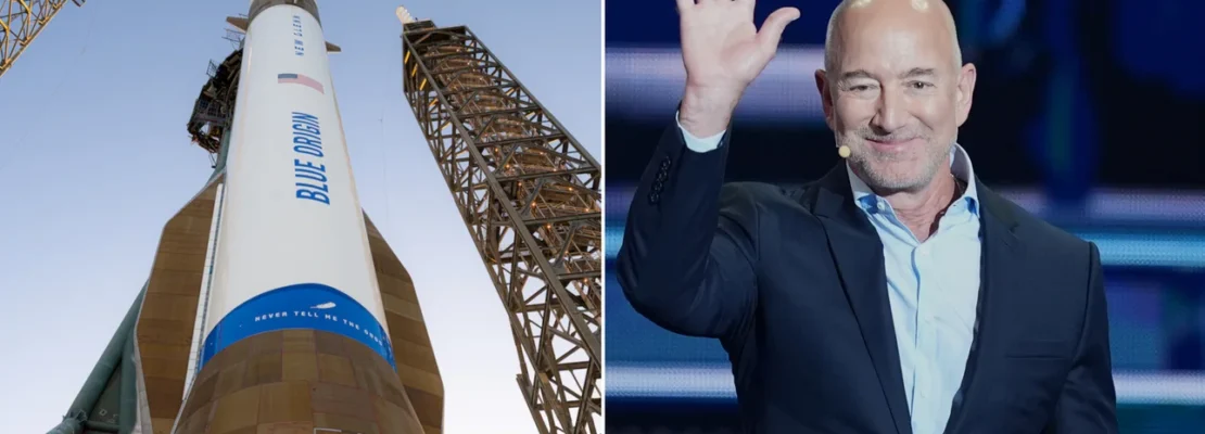 Αποτυχία για την Blue Origin του Μπέζος: Ο πύραυλος New Glenn έθεσε δορυφόρο σε λάθος τροχιά