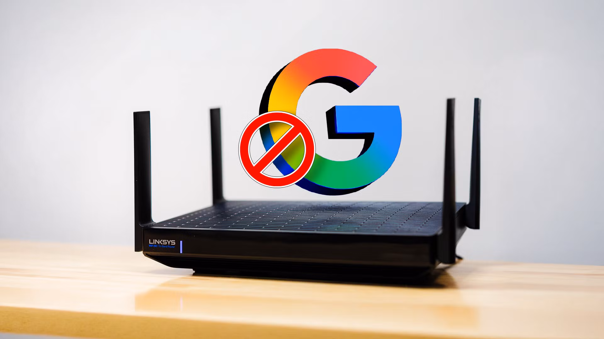 Android κινητό δίπλα σε router Wi‑Fi με έμφαση στη μπαταρία και το privacy