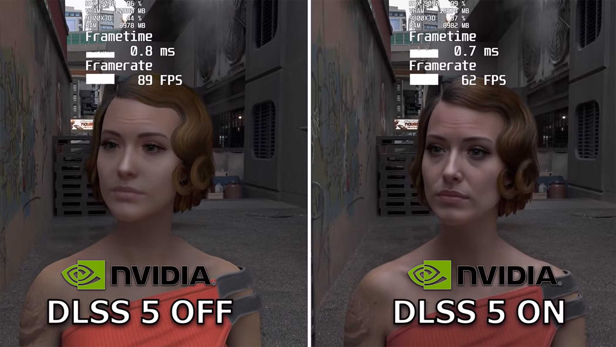 Gaming υπολογιστής με NVIDIA RTX κάρτα και ρυθμίσεις γραφικών στην οθόνη