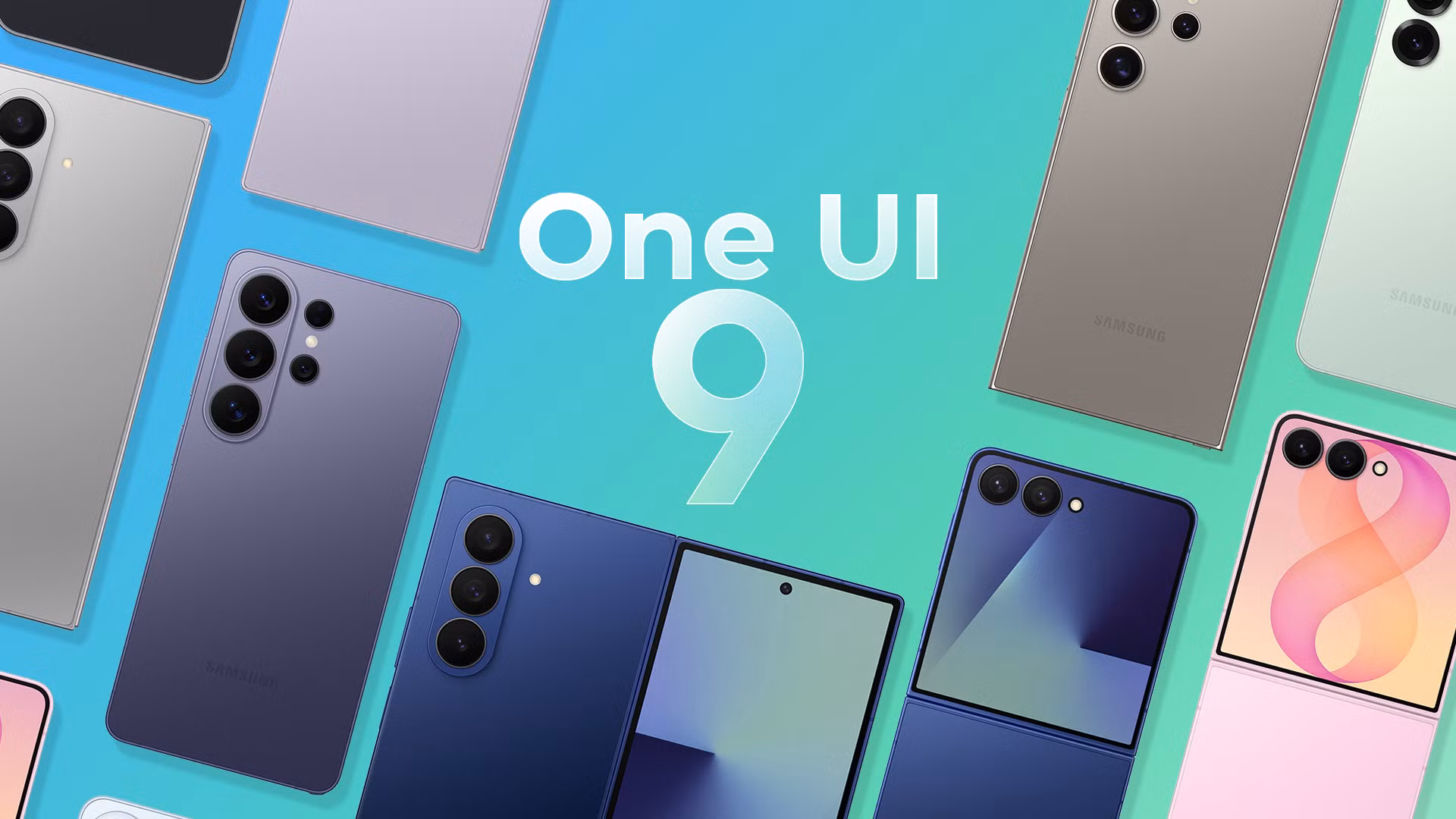 Samsung Galaxy κινητό με οθόνη ενημέρωσης One UI