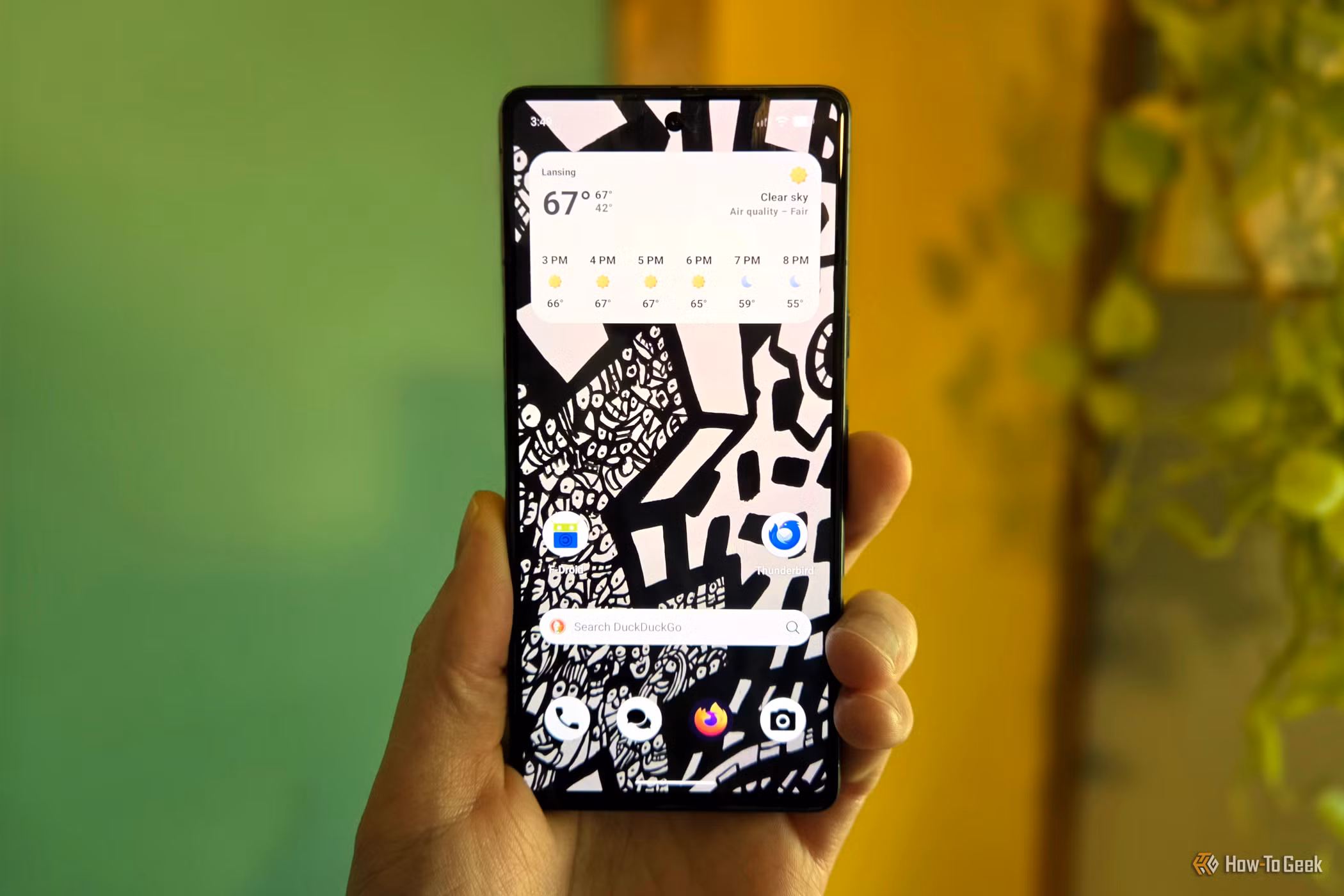 Στιγμιότυπο από ρυθμίσεις λογαριασμού Google σε smartphone με έμφαση στην ασφάλεια