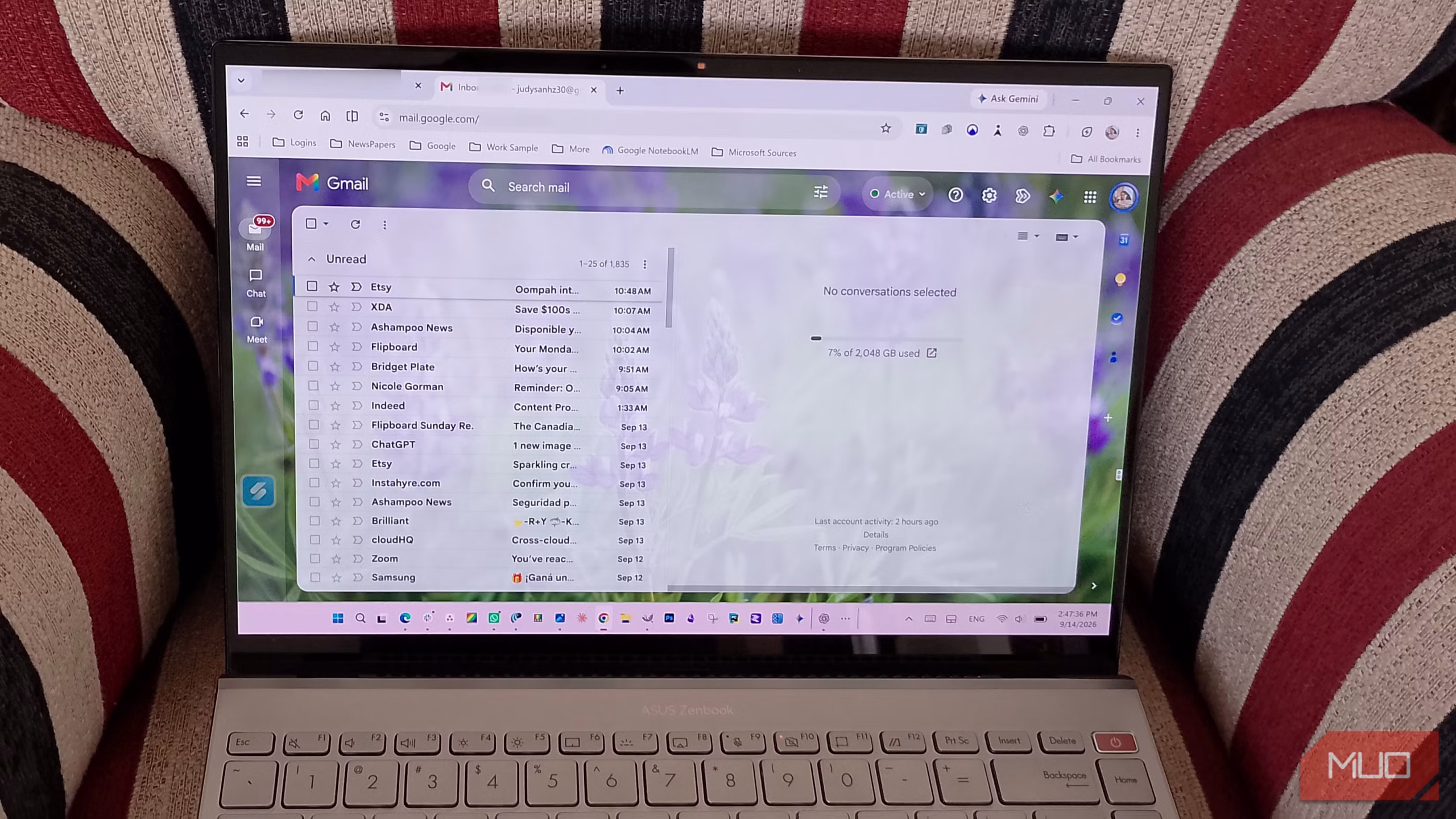 Έλεγχος ρυθμίσεων πρόσβασης του Gemini στο Gmail σε κινητό και υπολογιστή
